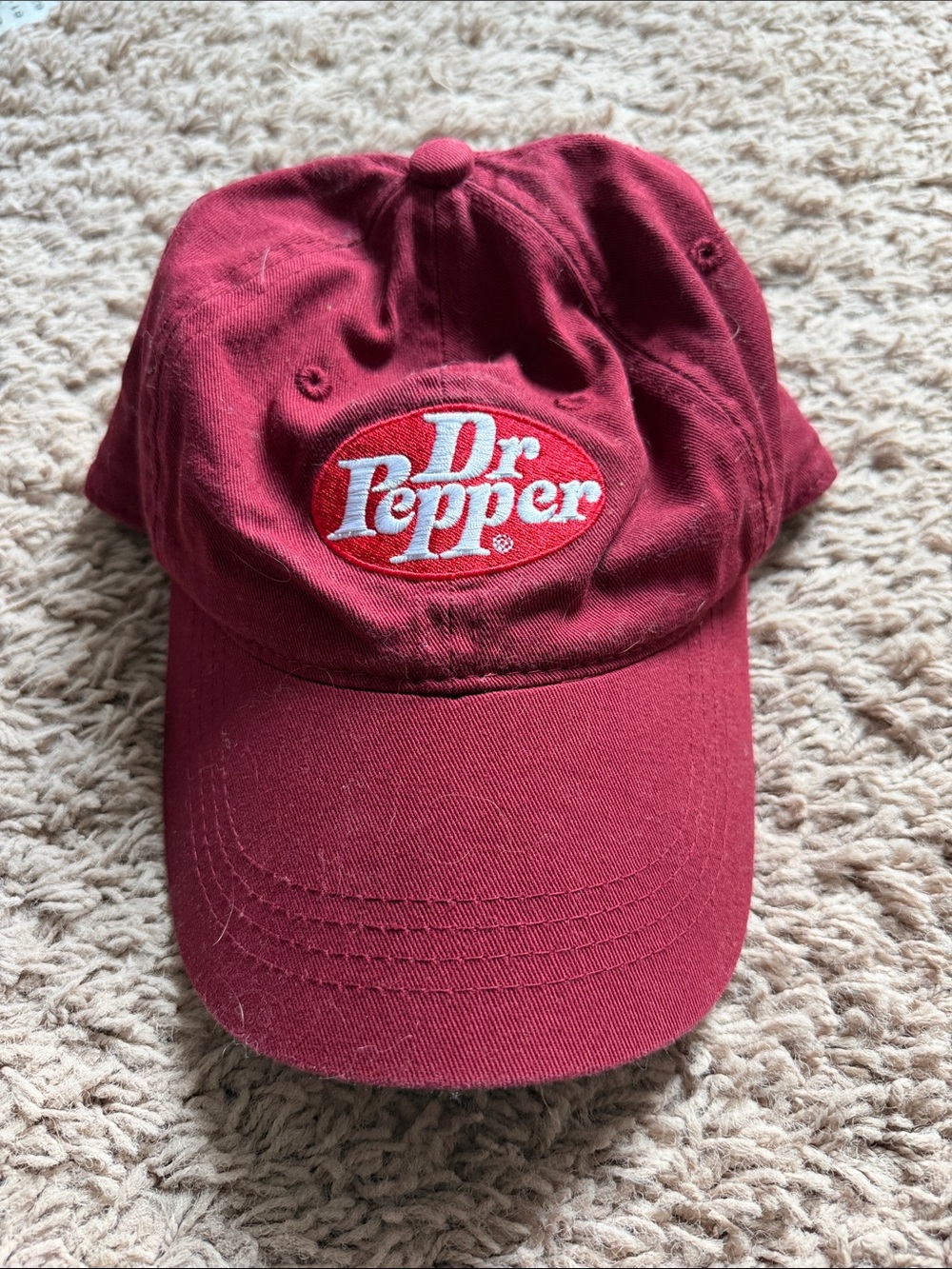 Men's Red Baseball Cap